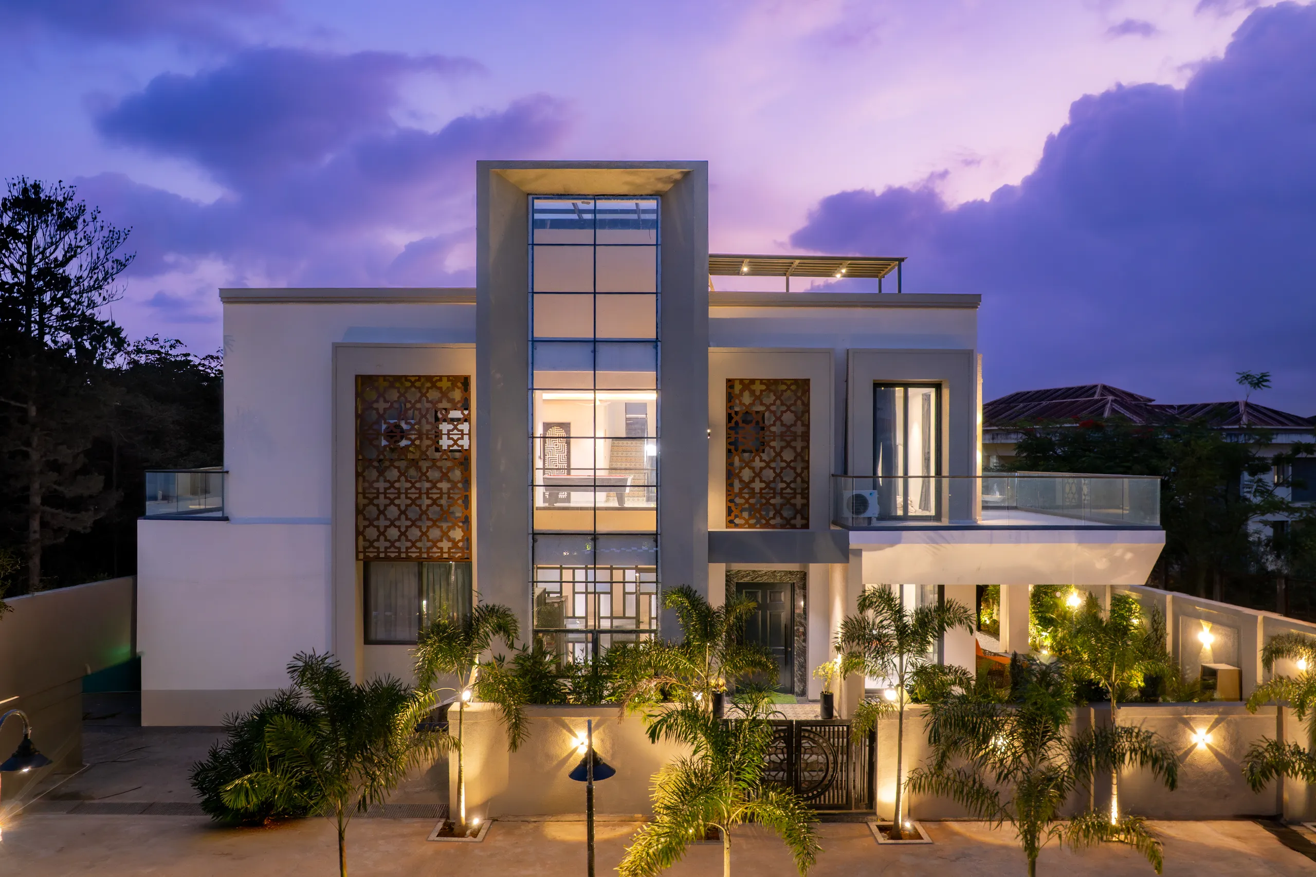 Villa from above